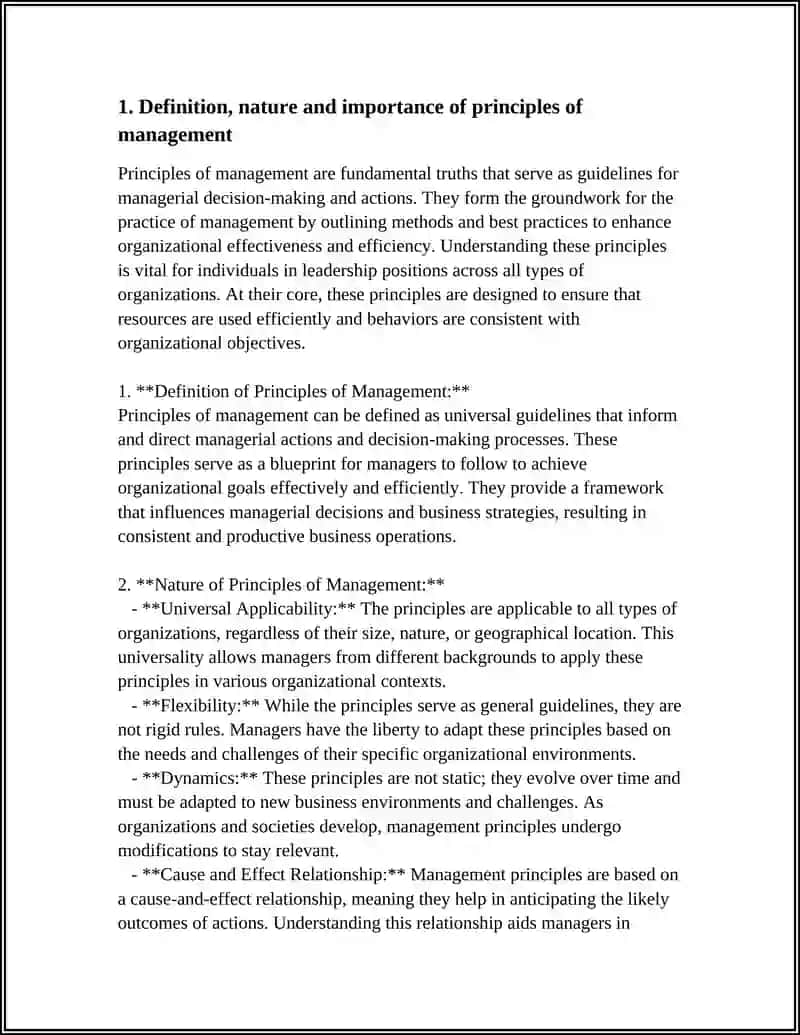 PRINCIPLES OF MANAGMENT 3