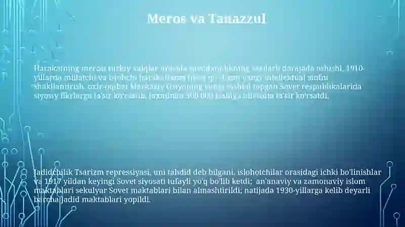 Turkistonda jadidchilik harakati 3