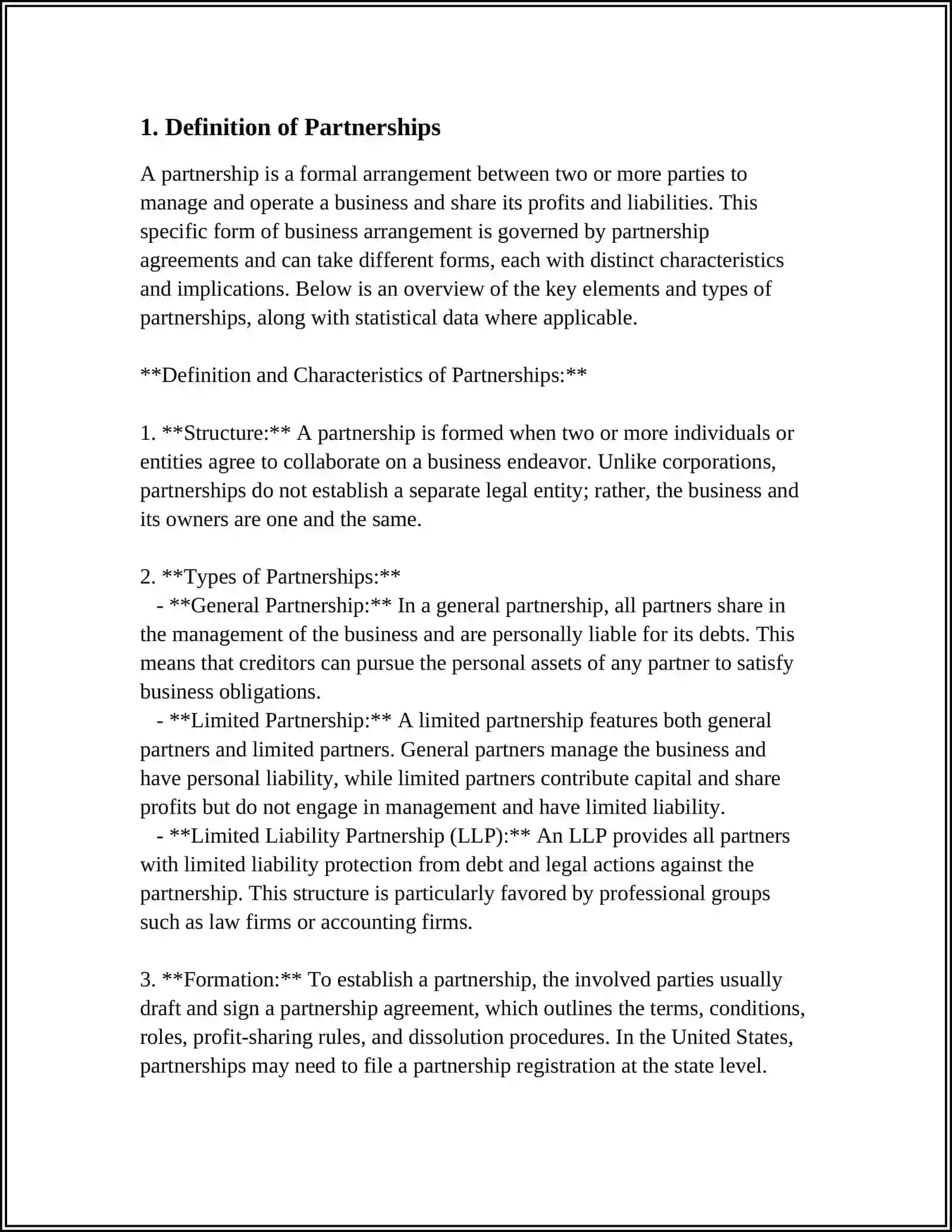 THE LANGUAGE OF BUSINESS LAW PARTNERSHIPS LIMITED LIABILITY PARTNERSHIPS 3