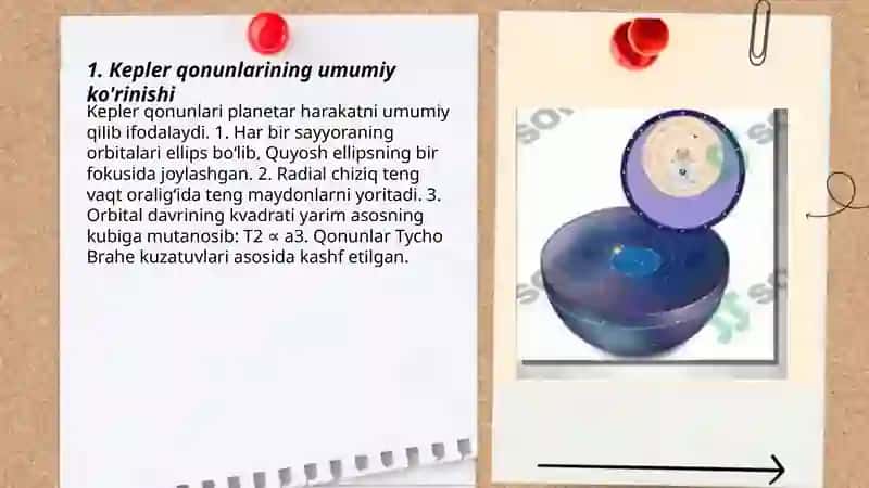 Kepler qonunlari 3