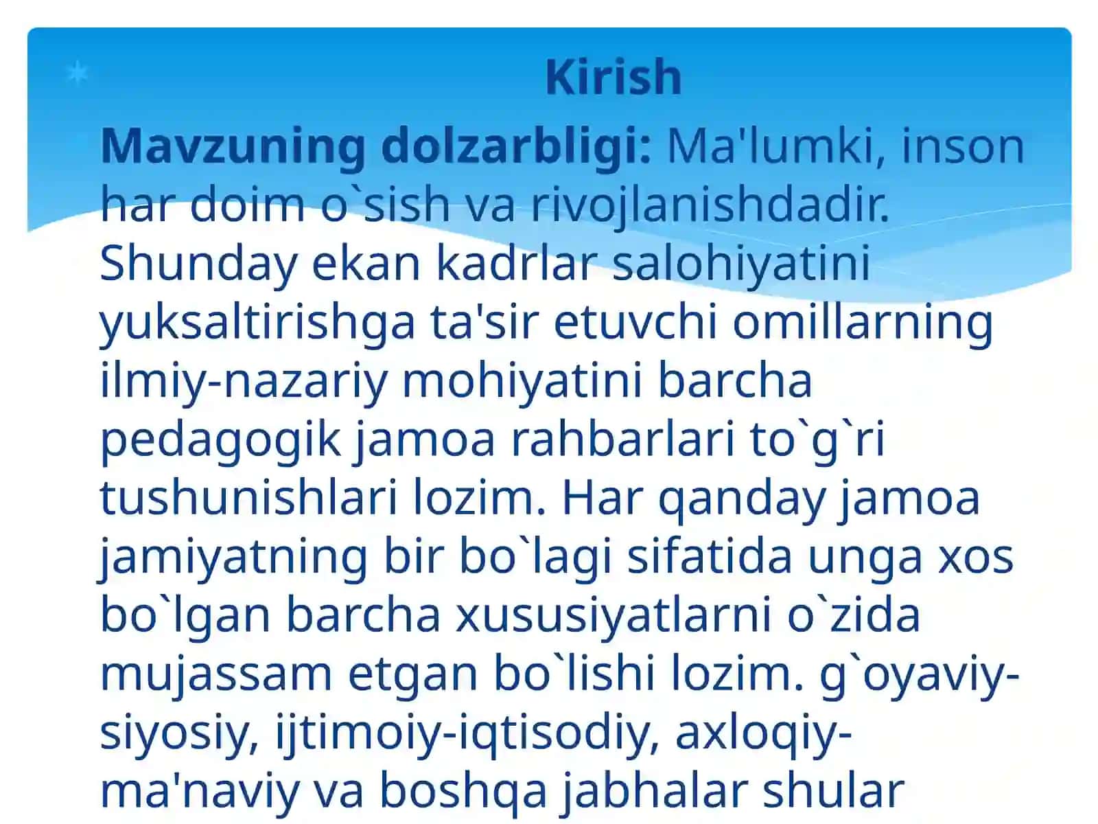 Maktabni boshqarishda maktab direktorining vazifalari 3