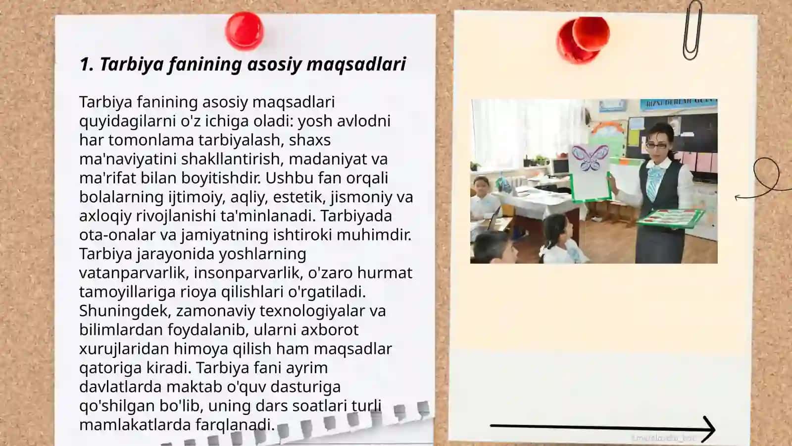 Tarbiya fanining asosiy maqsadlari 3