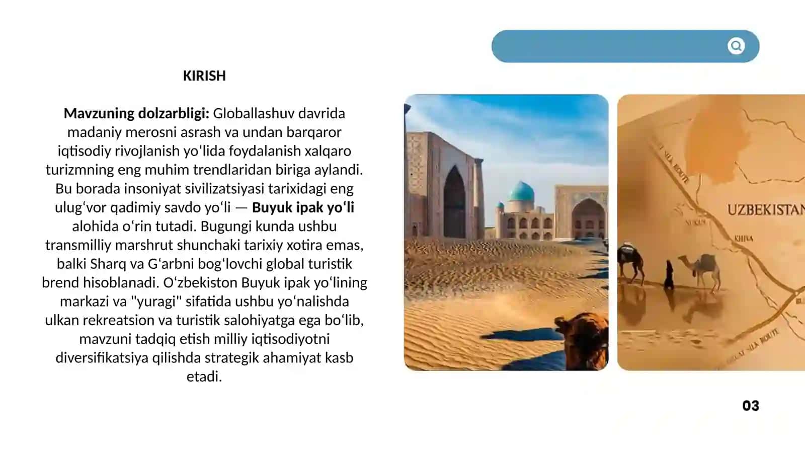 Buyuk IPak Yo'li Turizm 3