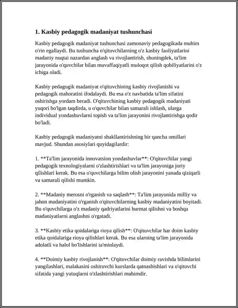 Kasbiy Pedagogik Madaniyat 3