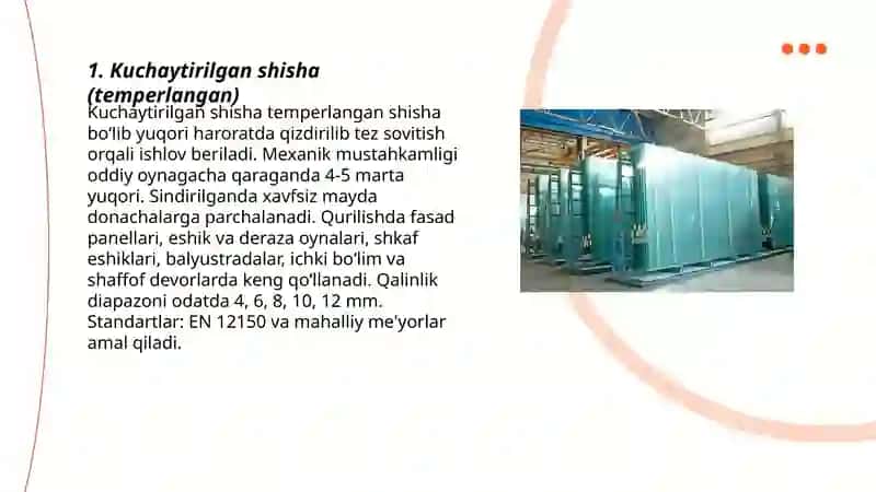 Kuchaytirilgan shisha (temperlangan) 3