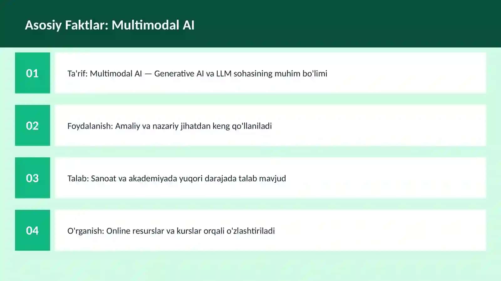 Multimodal AI 3