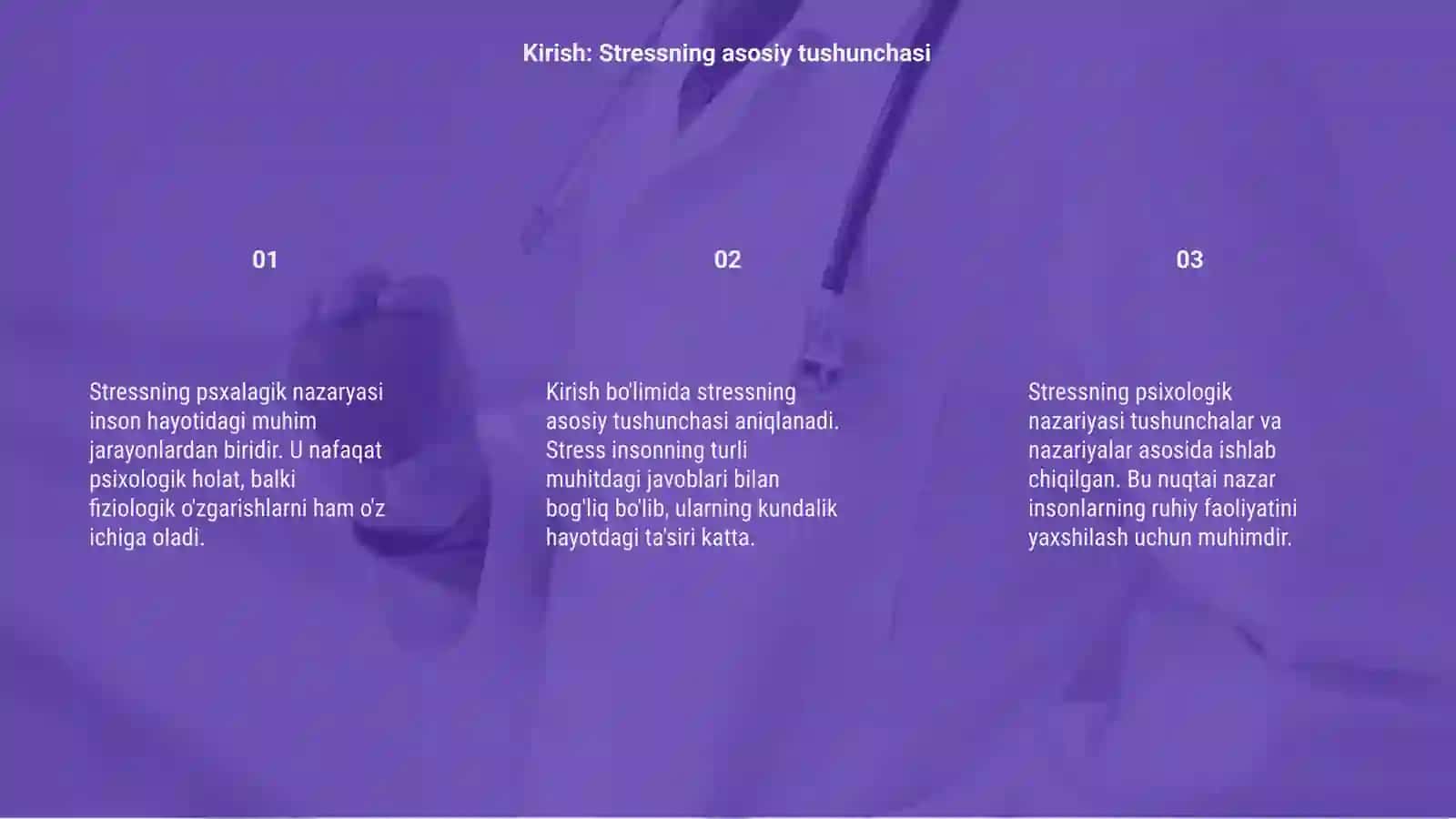 Stressning psxalagik nazaryasi 3