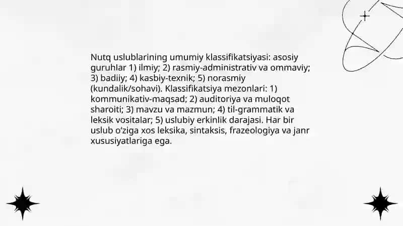 Nutq uslublari 3