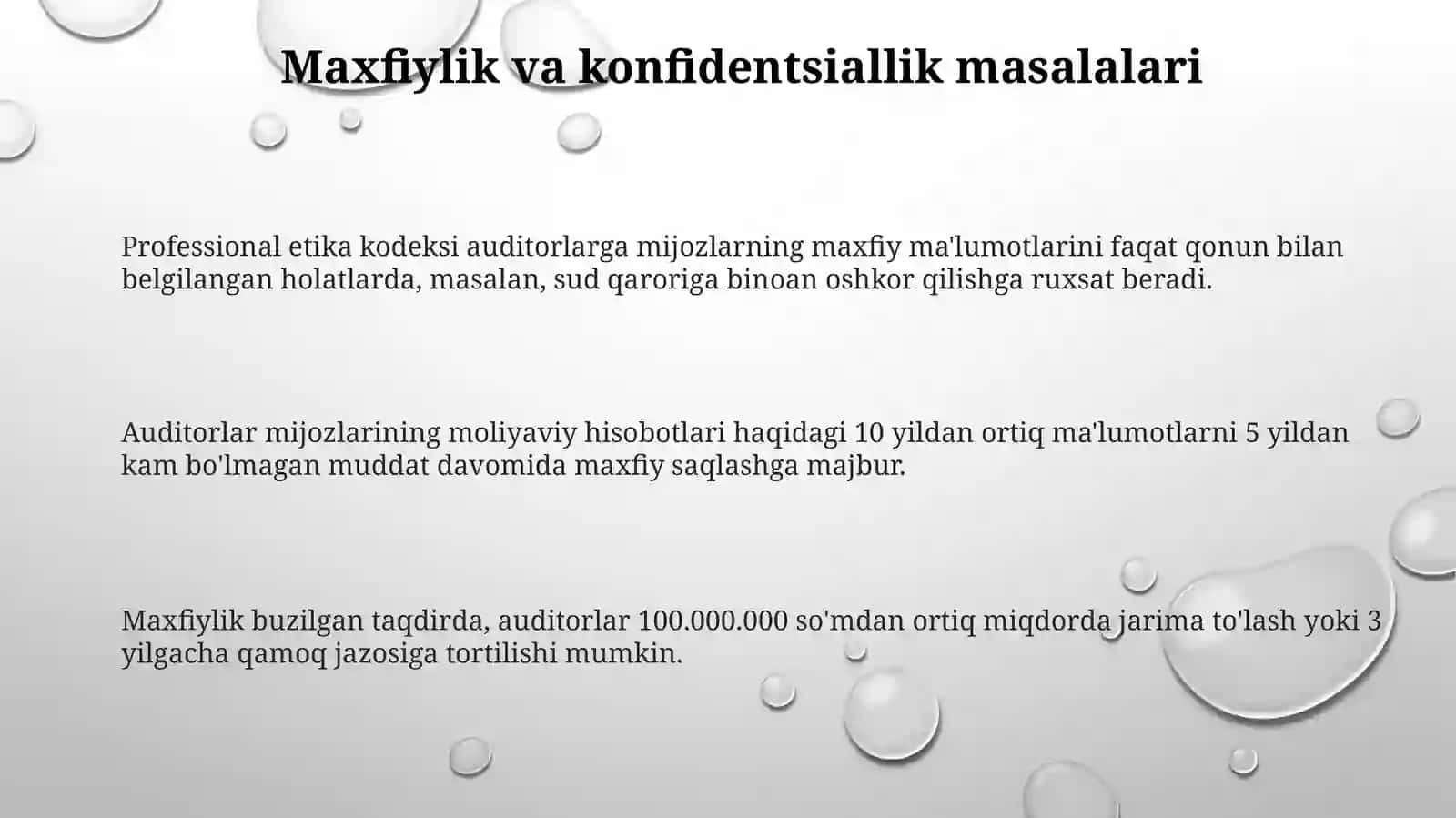 Auditorlik Professionali Etikasi 3