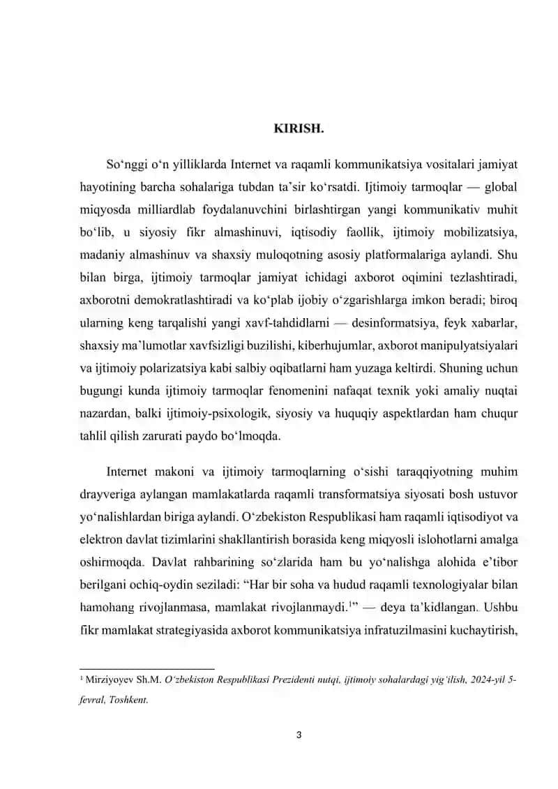 IJTIMOIY TARMOQLAR 3