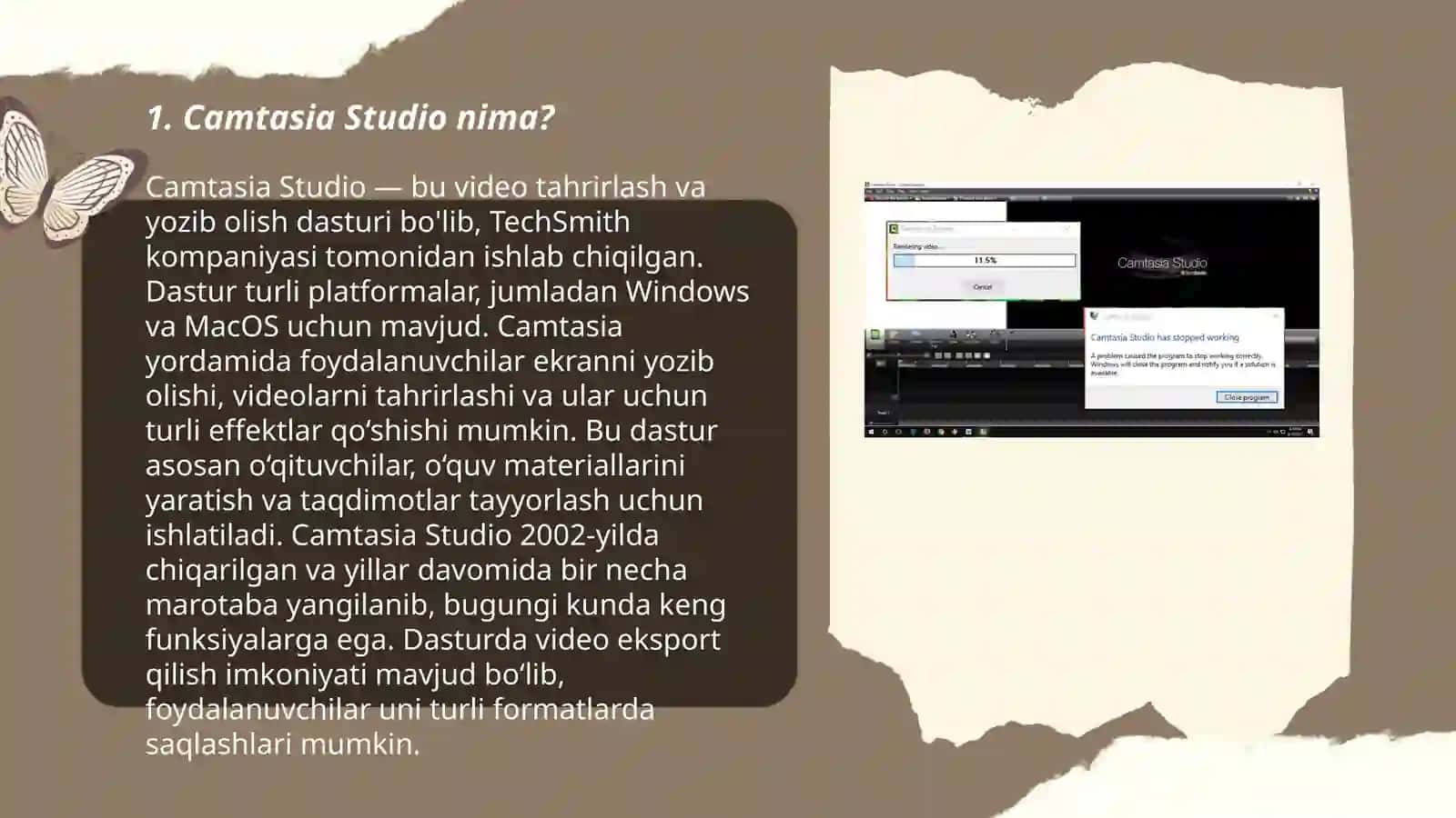 Camtasia Studio 3