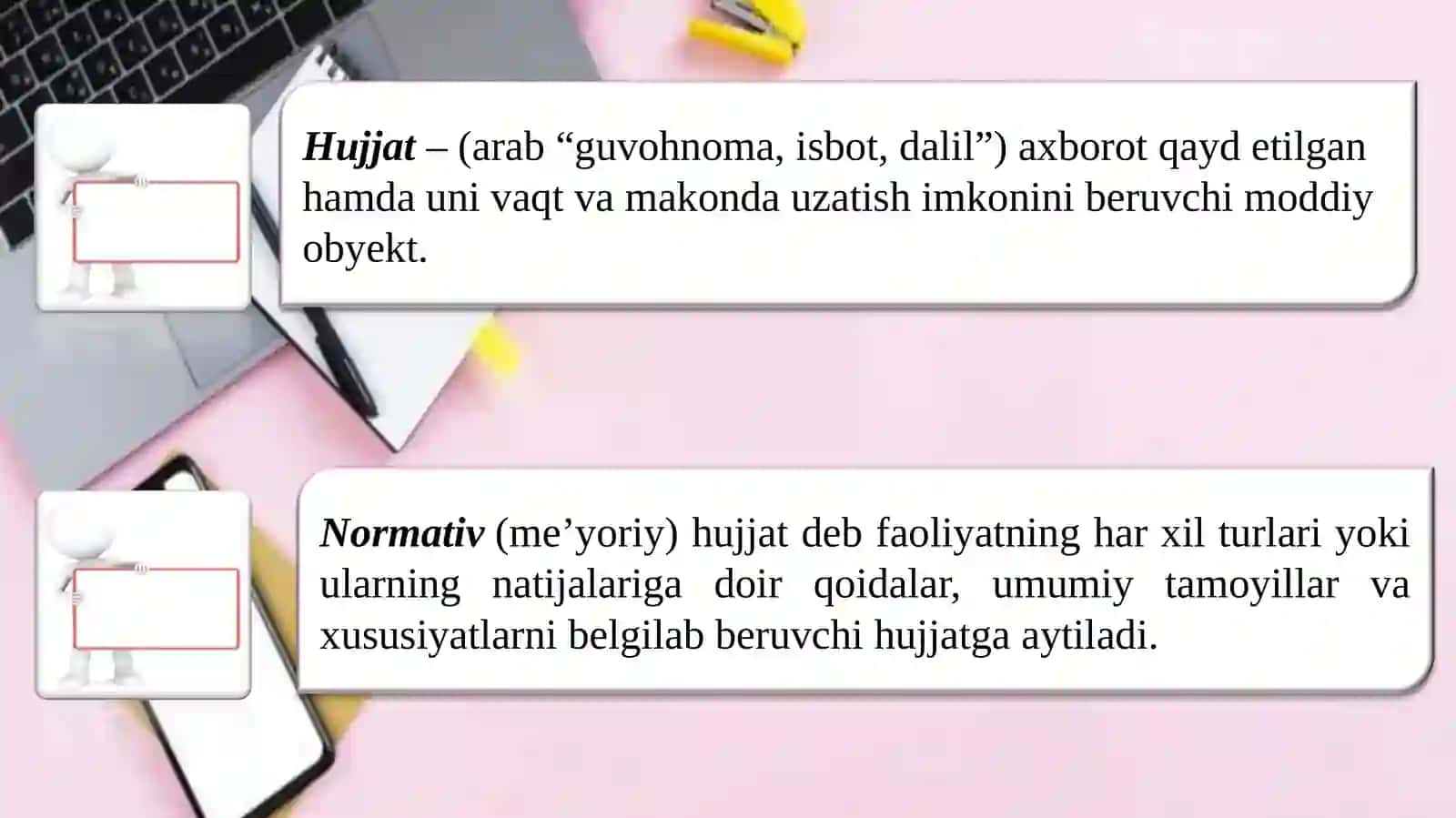 Hujjat turi va xususiyatlari 3
