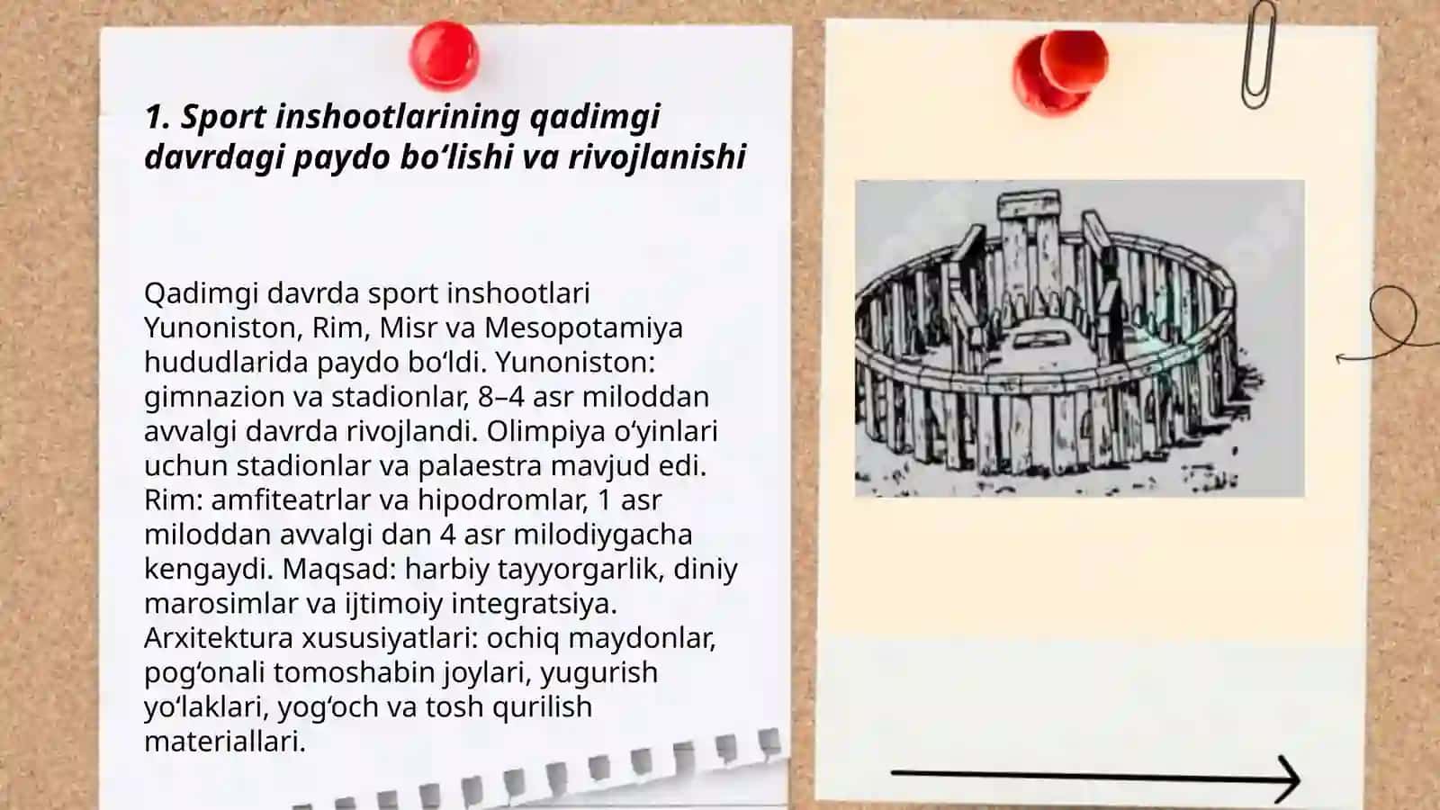 Sport inshootlarining tarixiy taraqqiyoti va tasnifi 3