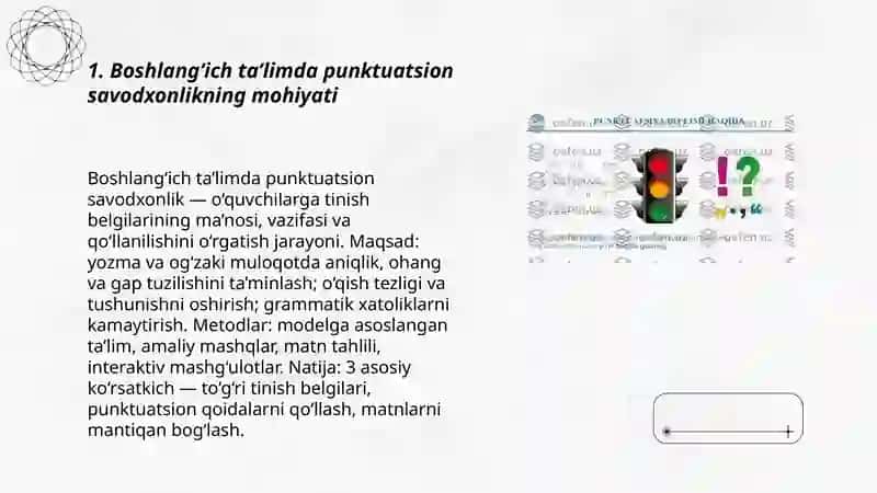 Boshlangʻich ta’limda punktuatsion savodxonlik 3