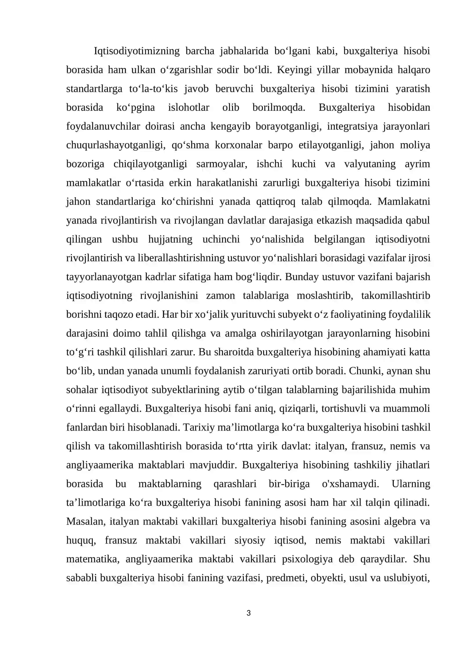 Buxgalteriya AMALIYOT HISOBOTI 3