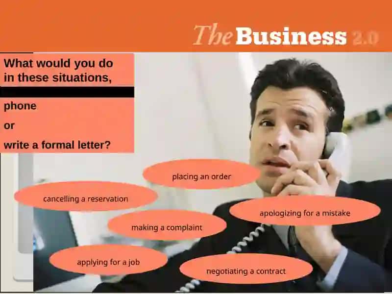 Formal letter and email writing 3
