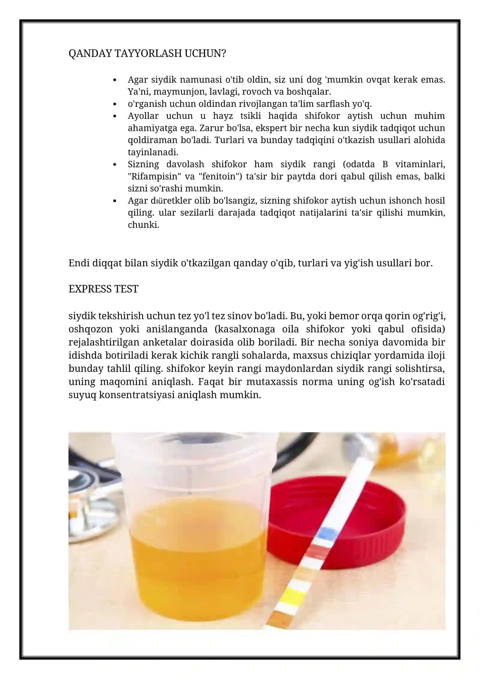 Siydikdagi qon sabablari 3