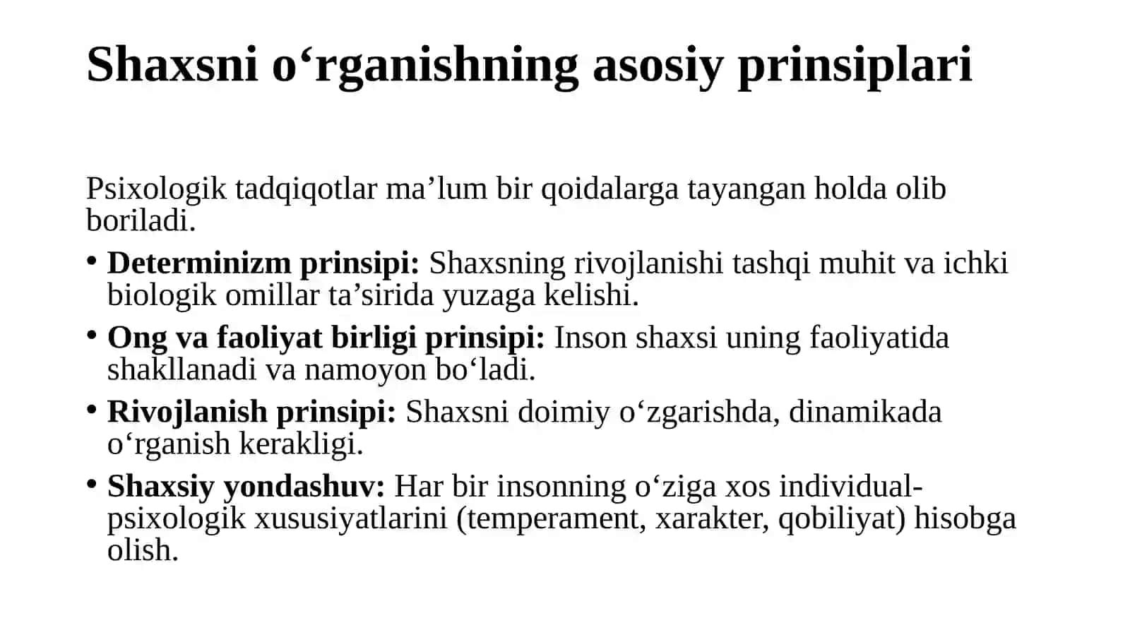 Shaxs psixologiyasi 3