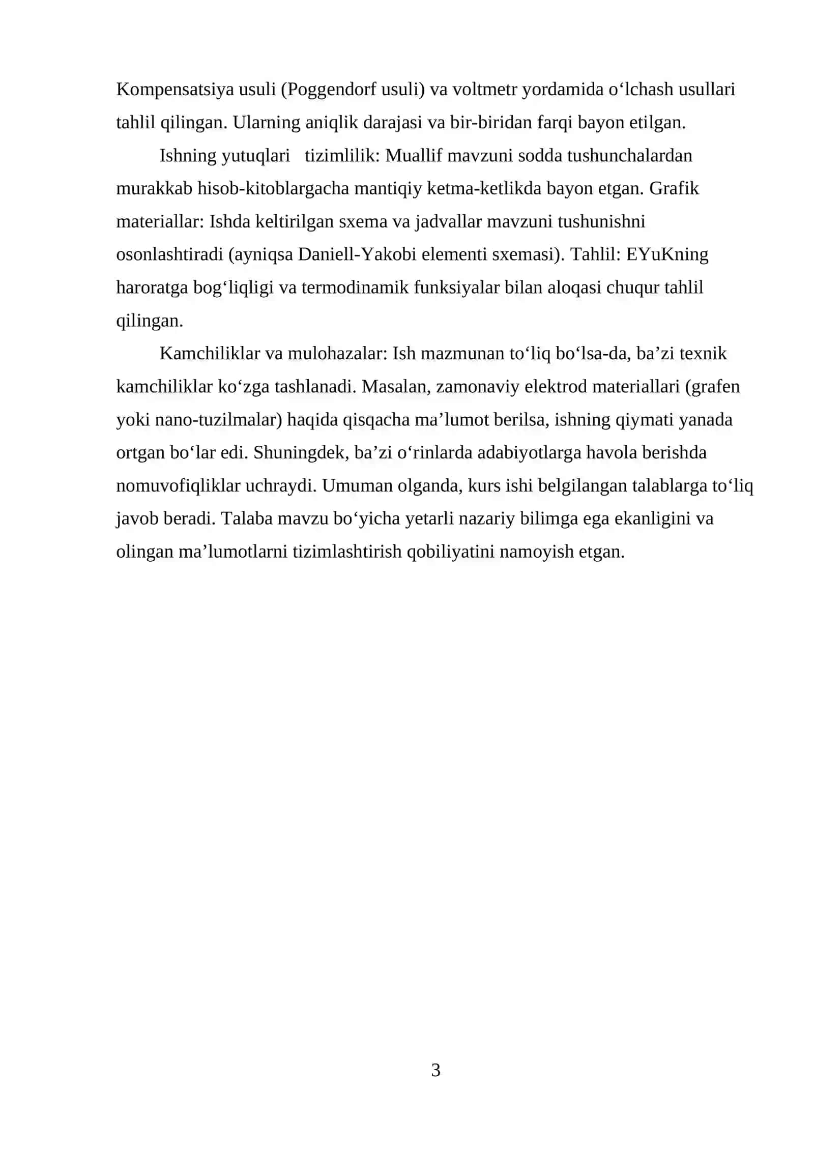 Elektr yurituvchi kuch.Galvanik elementlar. Elektr yurituvchi kuchni anqlash usullari 3