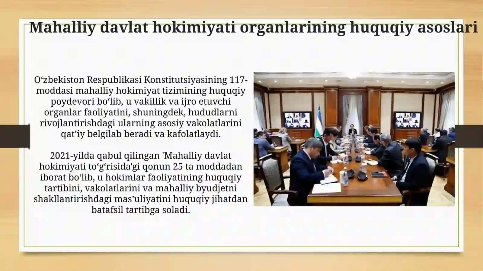 Mahhaliy davlat organlari tizimi va vazifasi 3