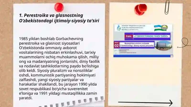 Oʻzbekistondagi ijtimoiy-siyosiy jarayonlar 3