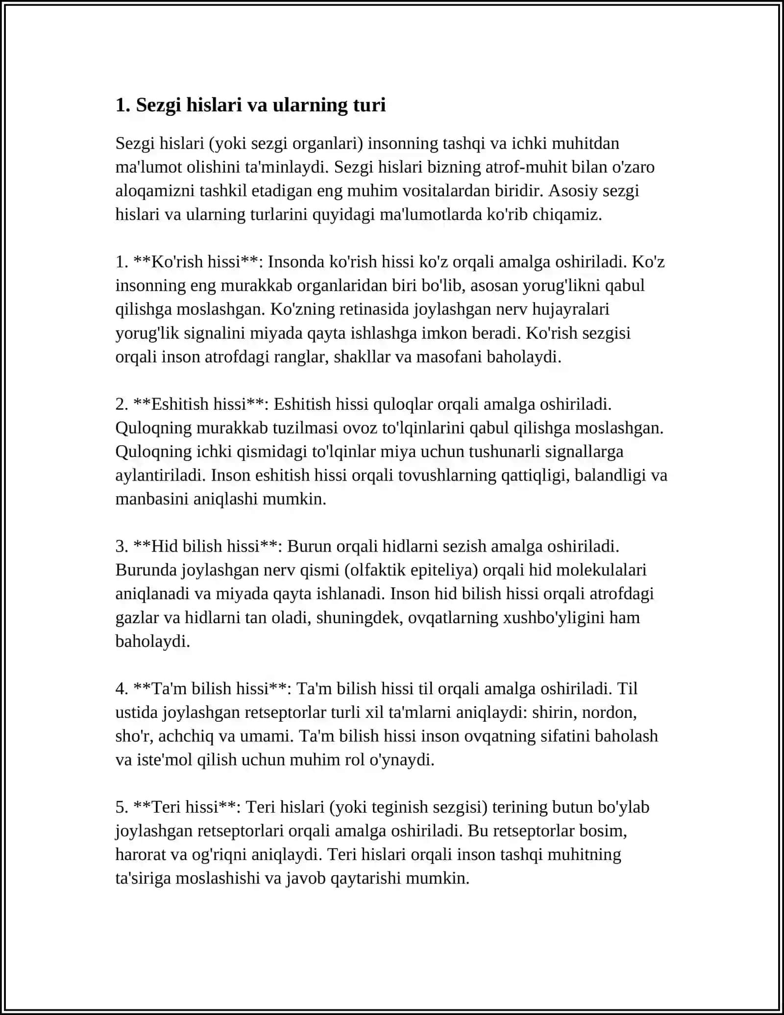 SEZGI HISSIY BILISH JARAYONI ASOSI SIFATIDA 3