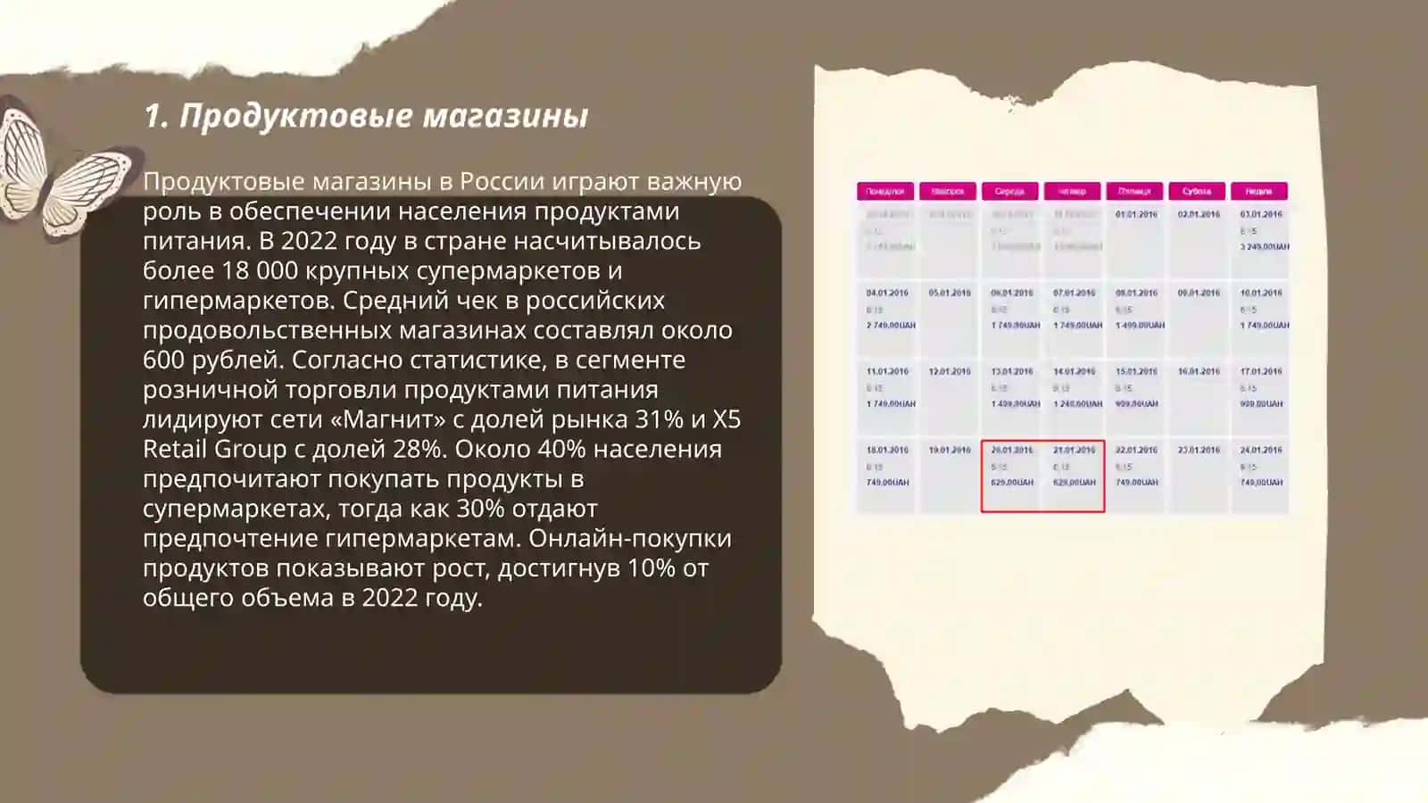 Продуктовые магазины 3