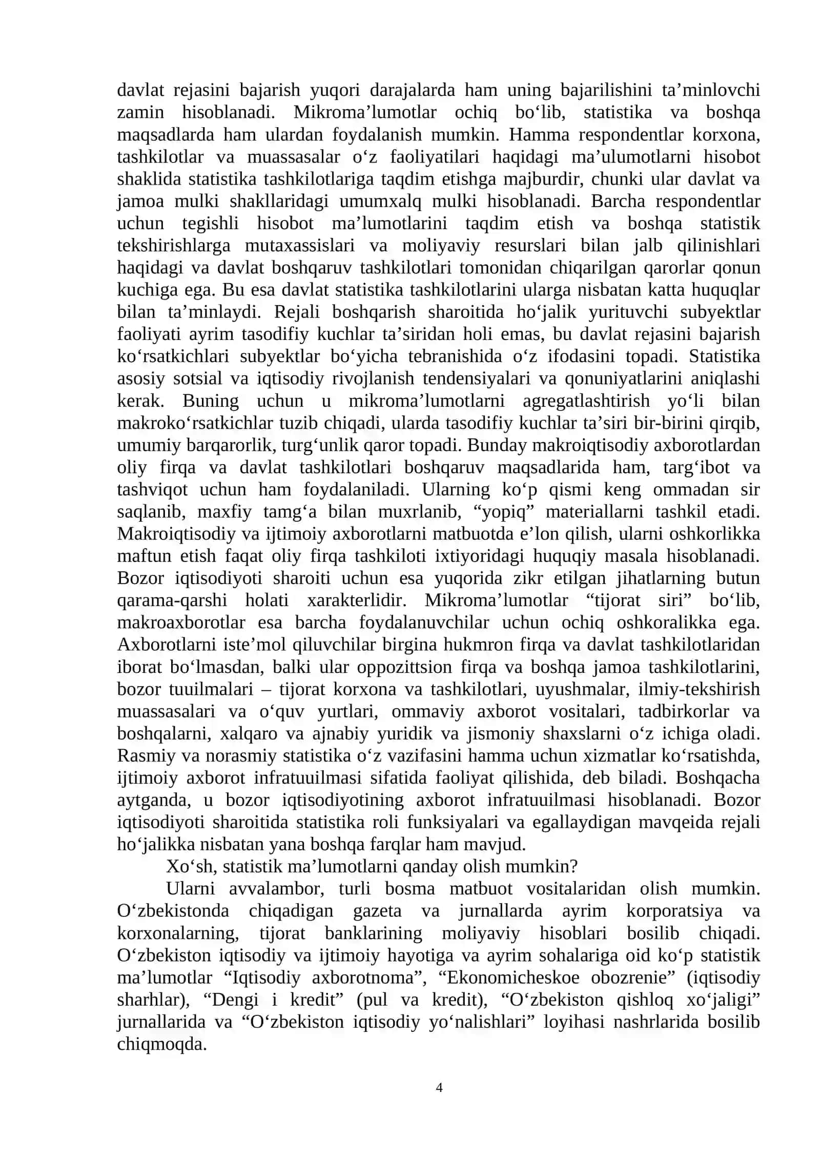 Statistik kuzatish turlari 3