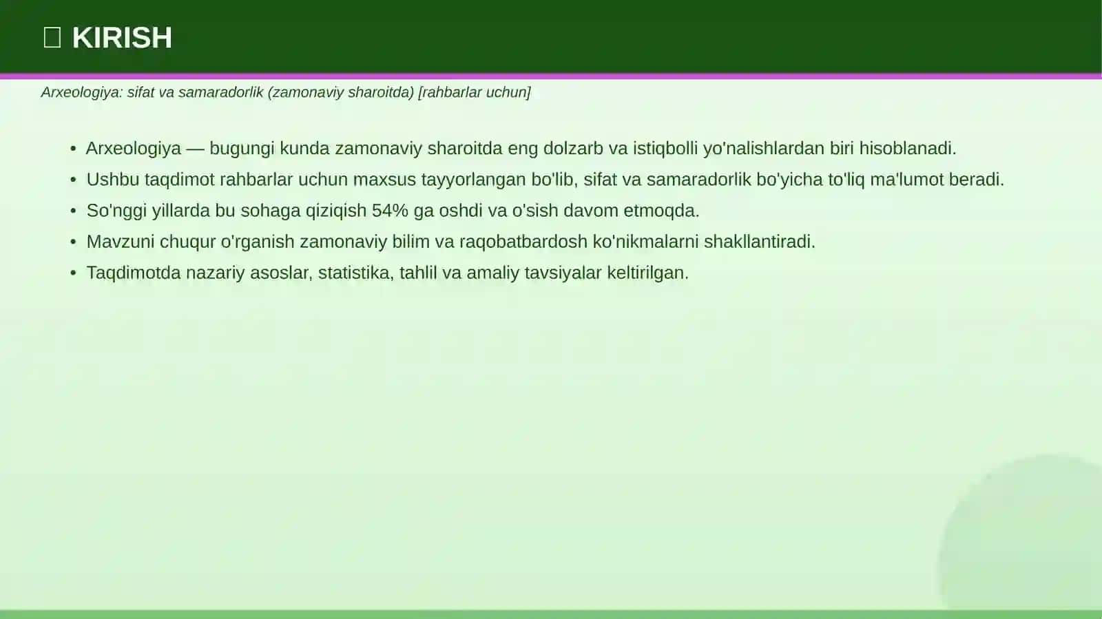 ARXEOLOGIYA 3