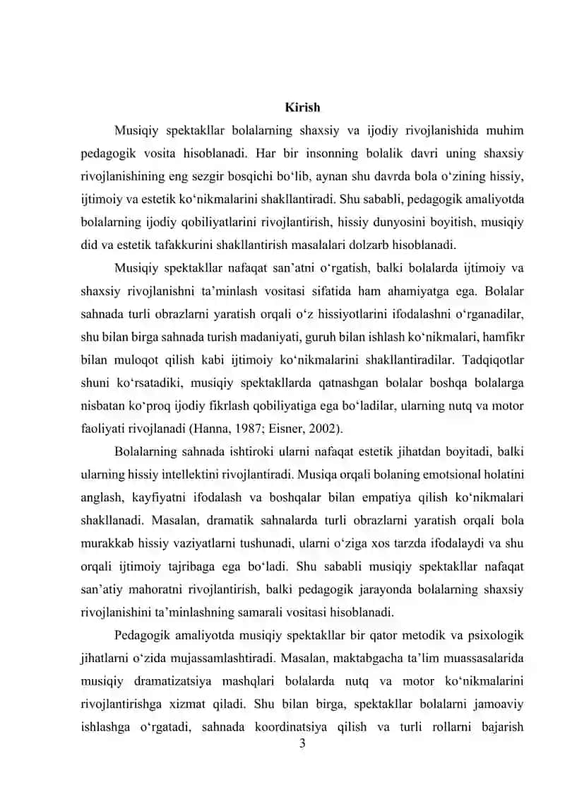 Musiqiy spektakllarda bolalarning ishtiroki 3