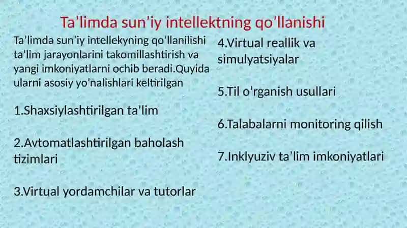 Sun’iyintellekt 3