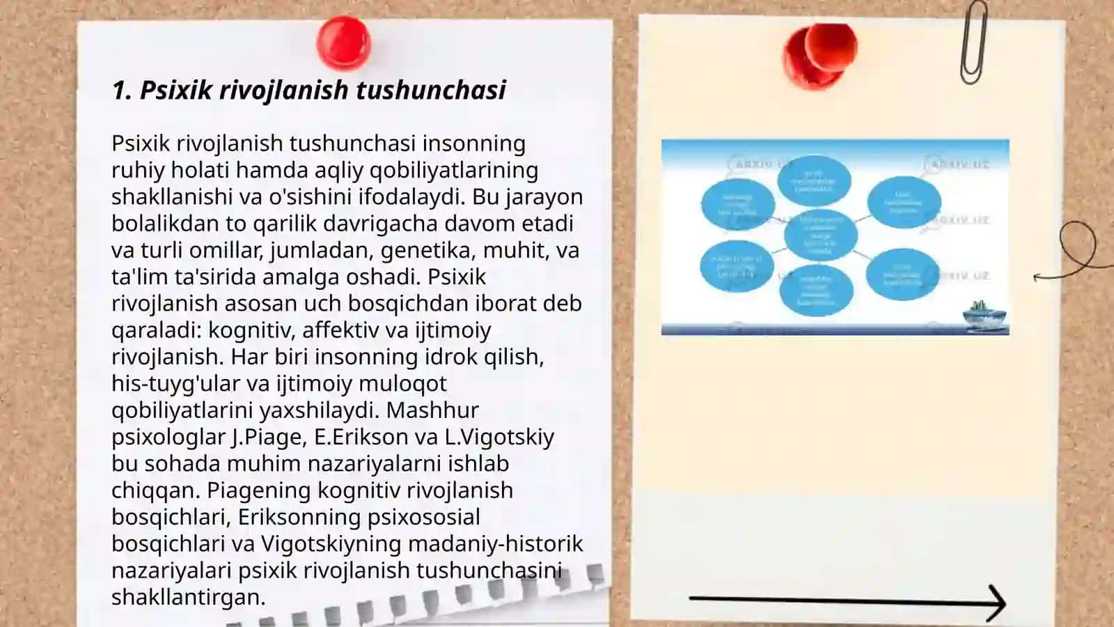 Psixik rivojlanish va uni davrlashtirish 3
