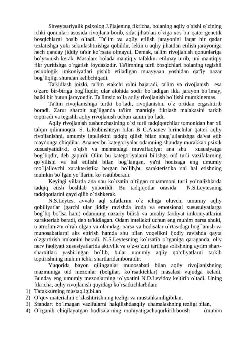 Ta'lim Psixologiyasi 3