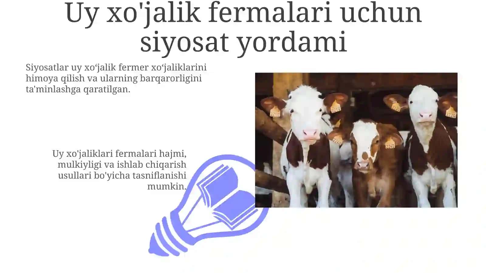 Uy xo'jaliklari va ularning turlari 3