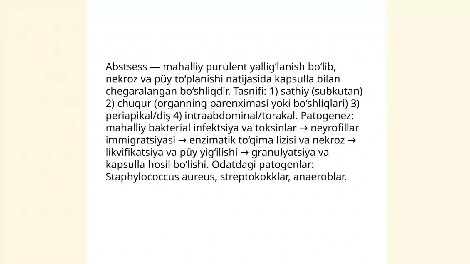 Absses, Flegmona, Karbonkul 3