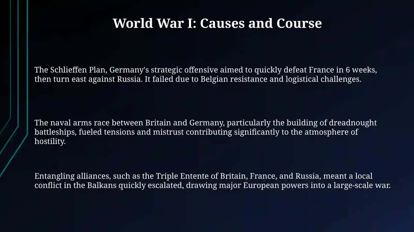 The World Wars: Causes, Conflicts, and Consequences 3