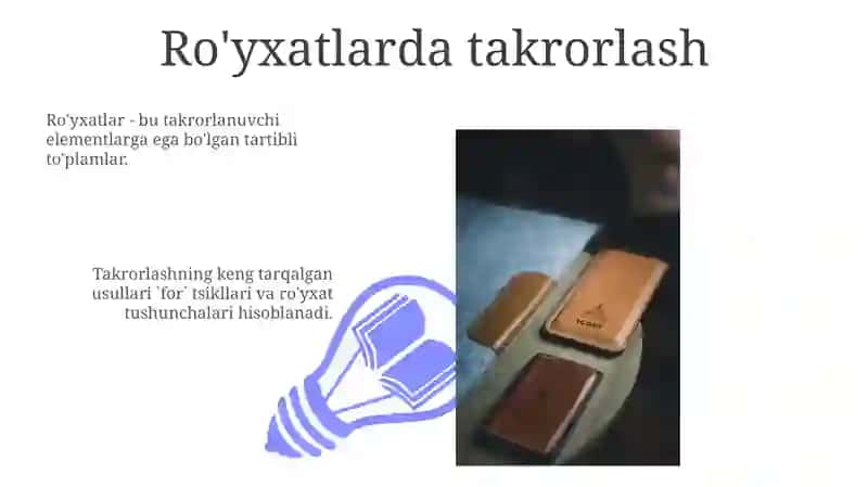 Pythonda voris tushunchasi 3