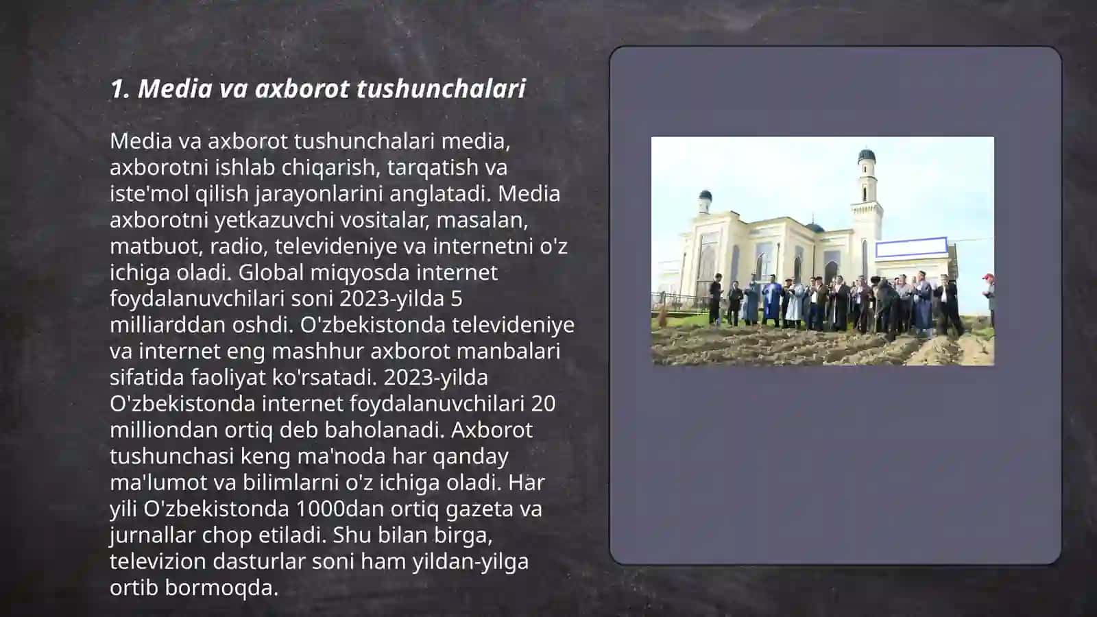 Media va axborot tushunchalari 3