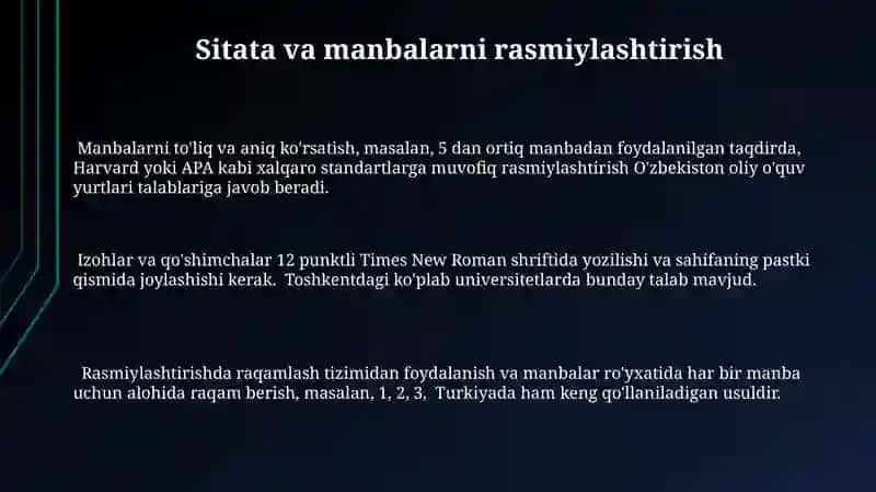 Akademik yozish va samarali amalga oshirish 3