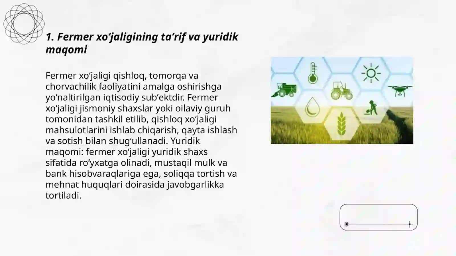 Oʻzbekiston respublikasining fermer xoʻjaliklari togʻrisidagi qonuni 3