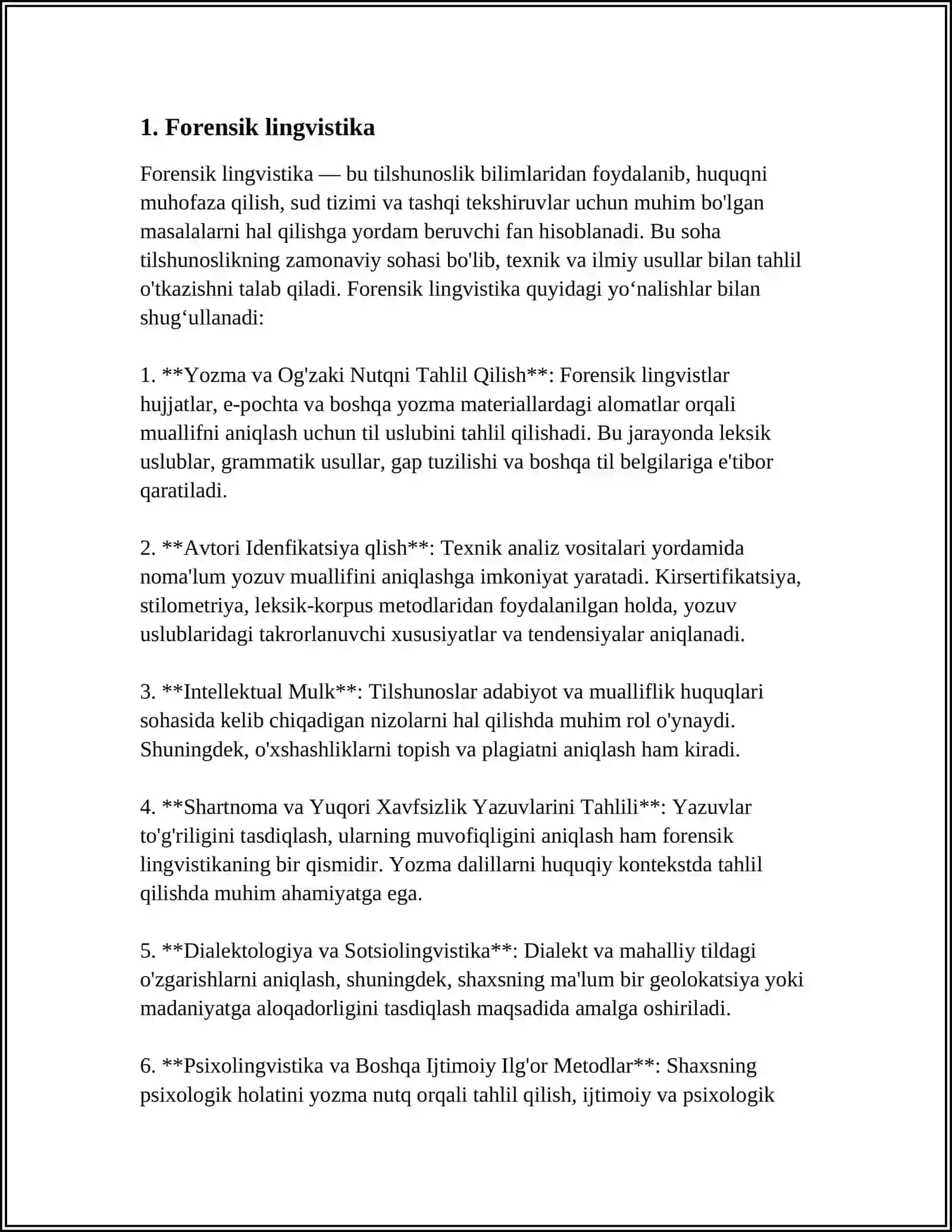 Forensik lingvistika 3
