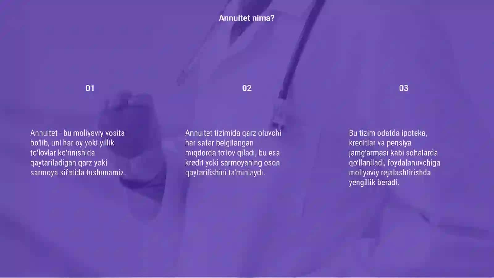 Annuitetlarni tushunish 3