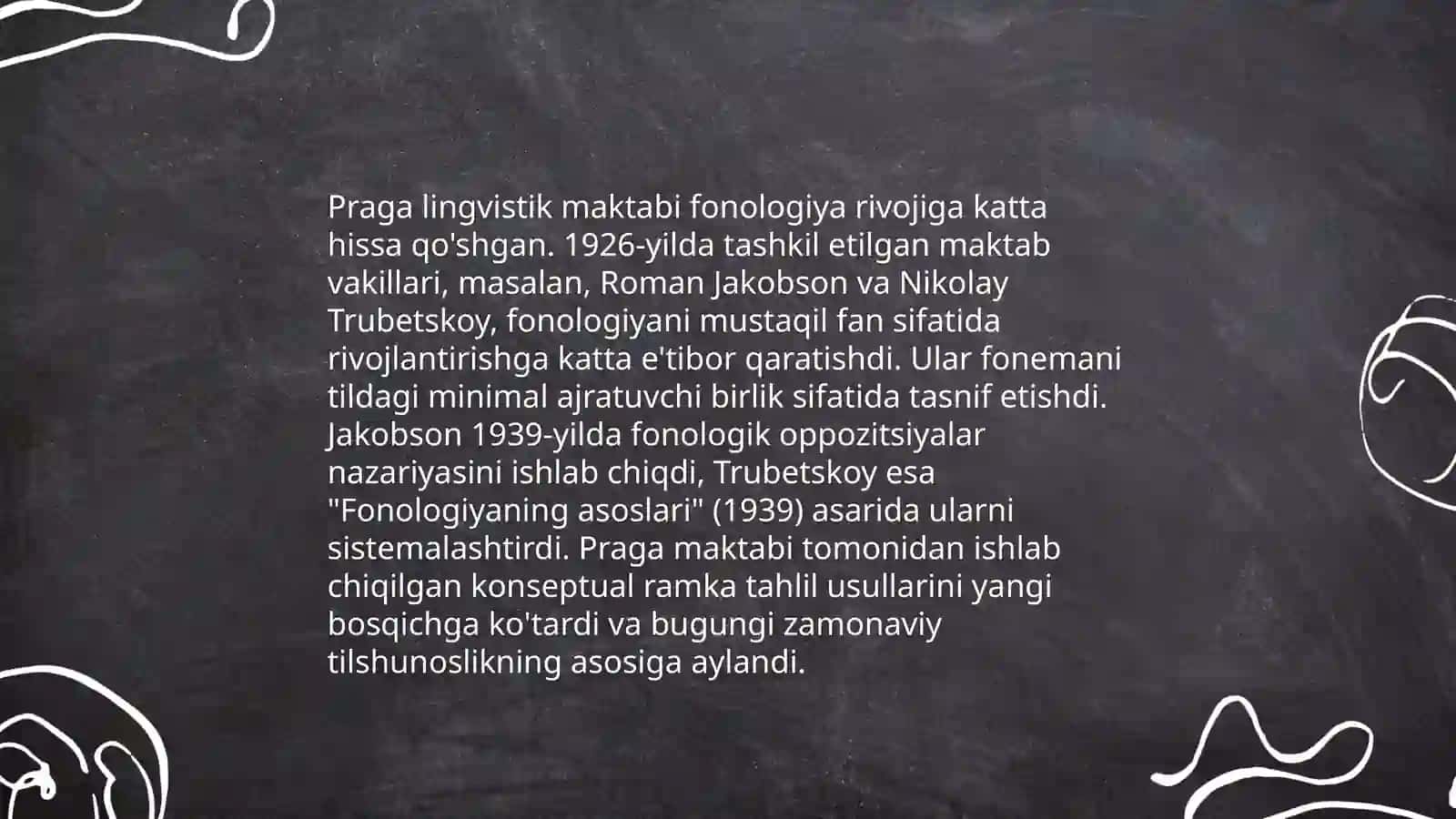 Praga lingvistik maktabi motivida fonologiya oʻrni 3