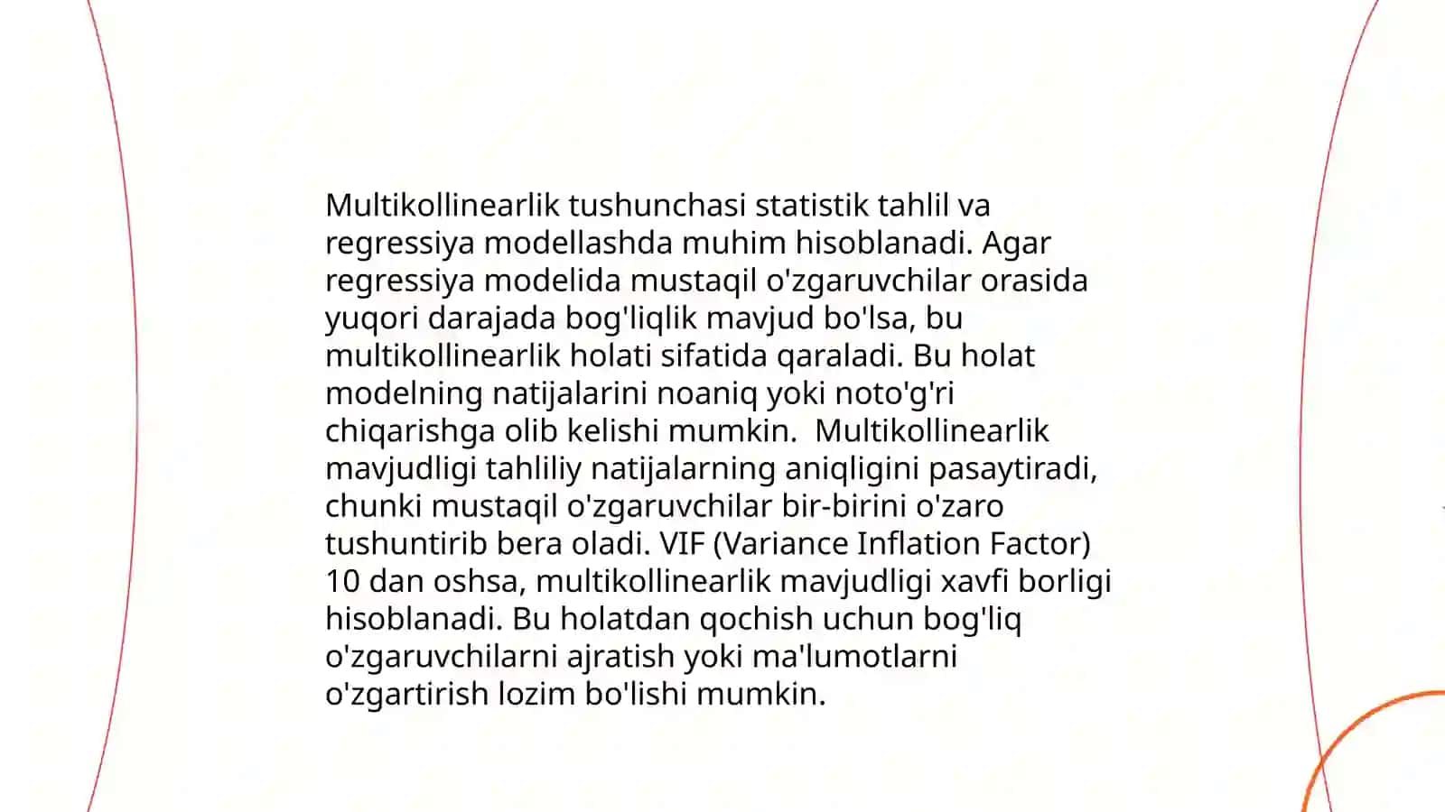 Multikollinearlik 3