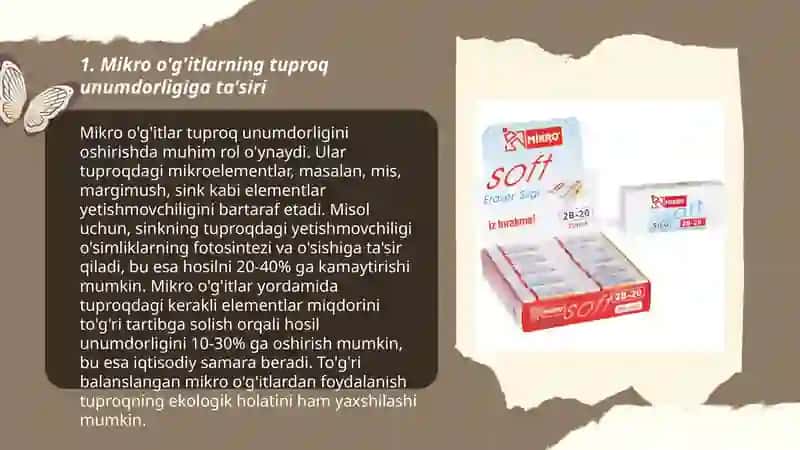 Mikro òg'itlarning ahamiyati 3