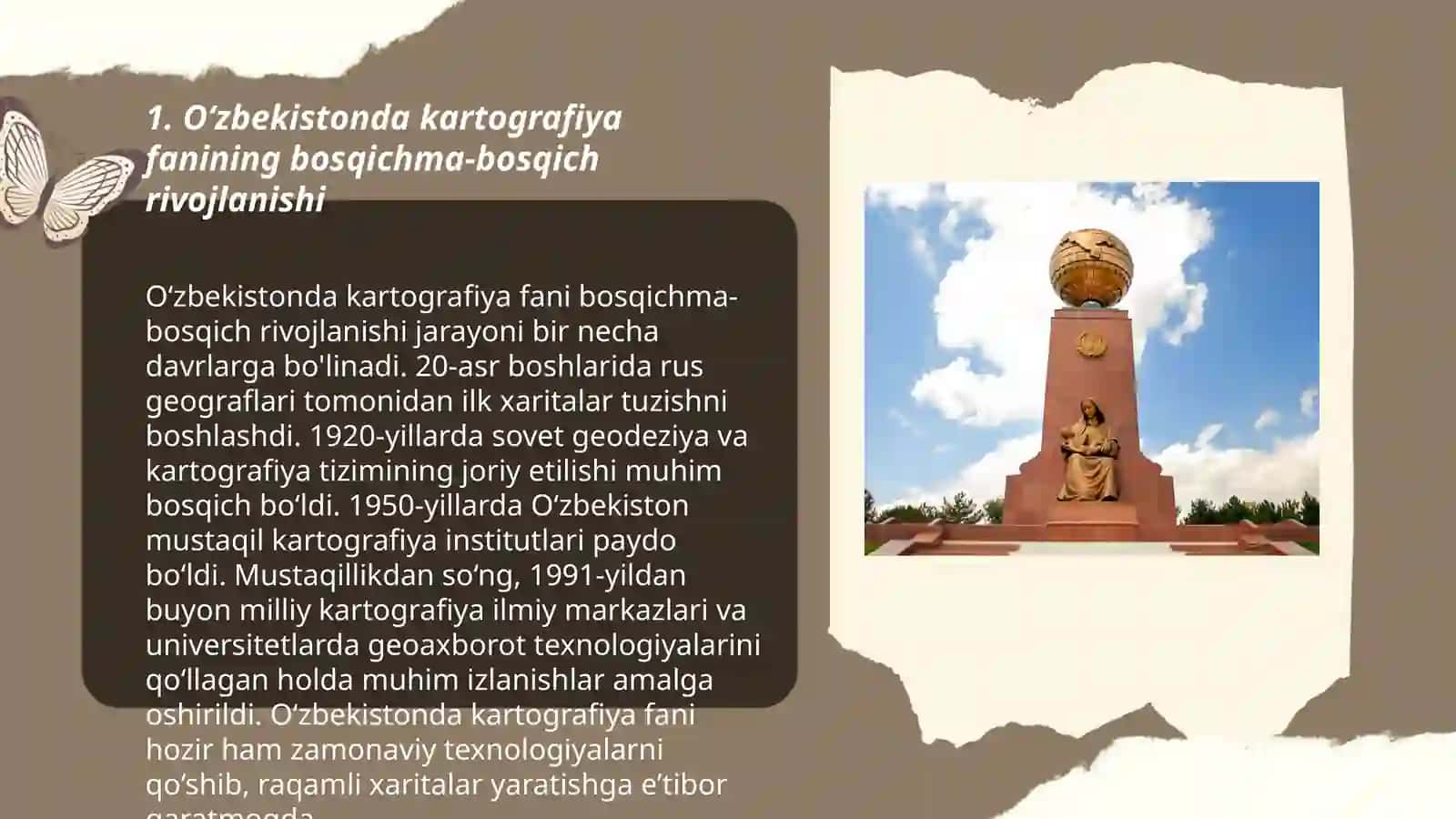 O‘zbekistonda kartografiya fani tarixi 3