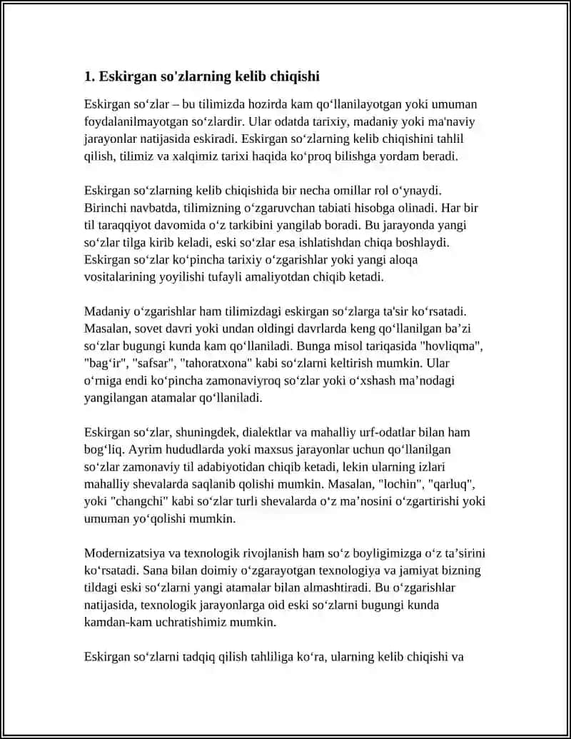 ESKIRGAN SÕZLAR 3