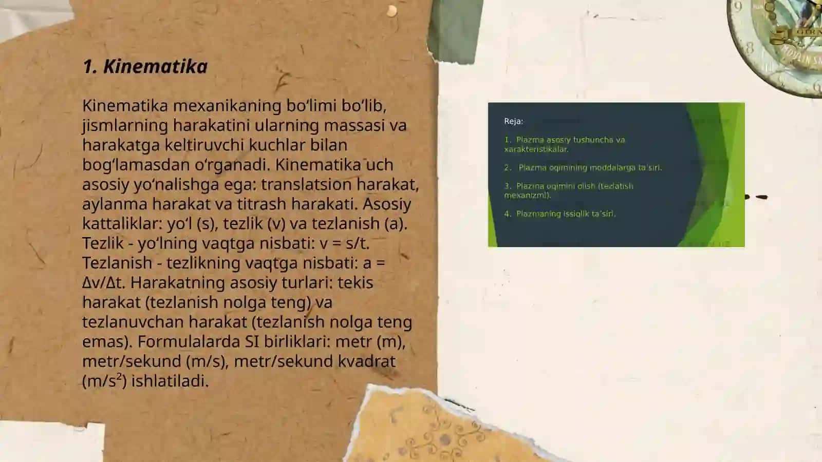 Kinematika 3