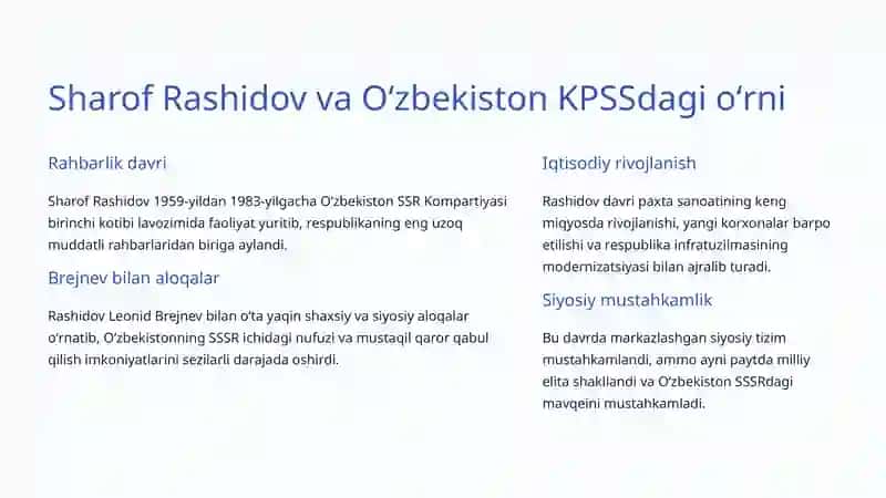KPSS va uning Oʻzbekistondagi faoliyati 3