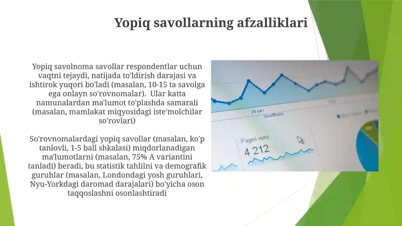 Yopiq savol(lar) 3